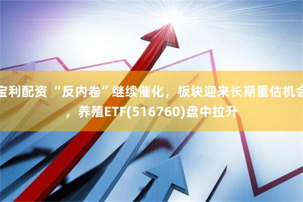 宝利配资 “反内卷”继续催化，板块迎来长期重估机会，养殖ETF(516760)盘中拉升